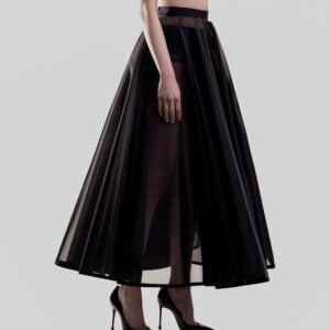 Wrap Midi Skirt